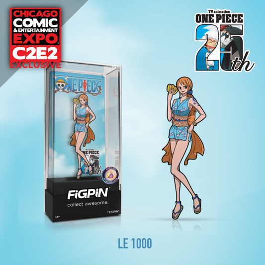 C2E2 Figpin (ONAMI) One Piece LE 1000 Plastic Empire Exclusive