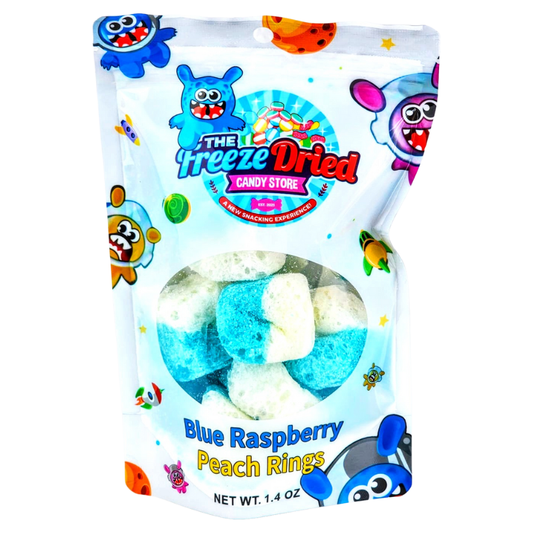 Blue Raspberry Peach Rings