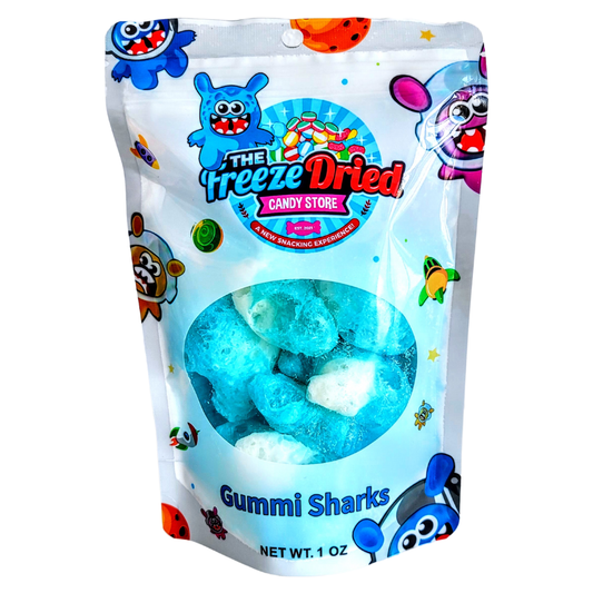 Freeze Dried Gummi Sharks