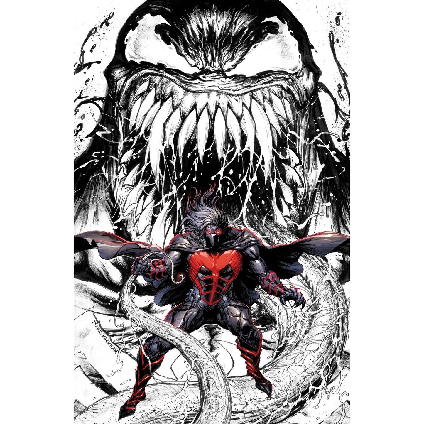 VENOM #26 SECRET COLOR SPLASH TYLER KIRKHAM EXCLUSIVE