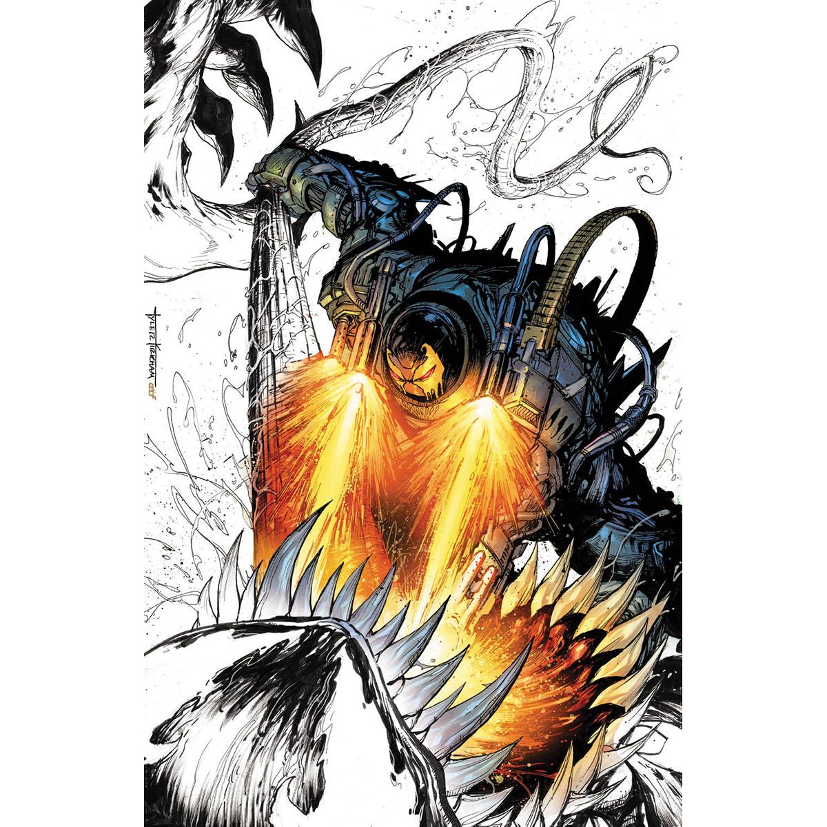 VENOM #27 UNKNOWN COMICS TYLER KIRKHAM SECRET COLOR SPLASH