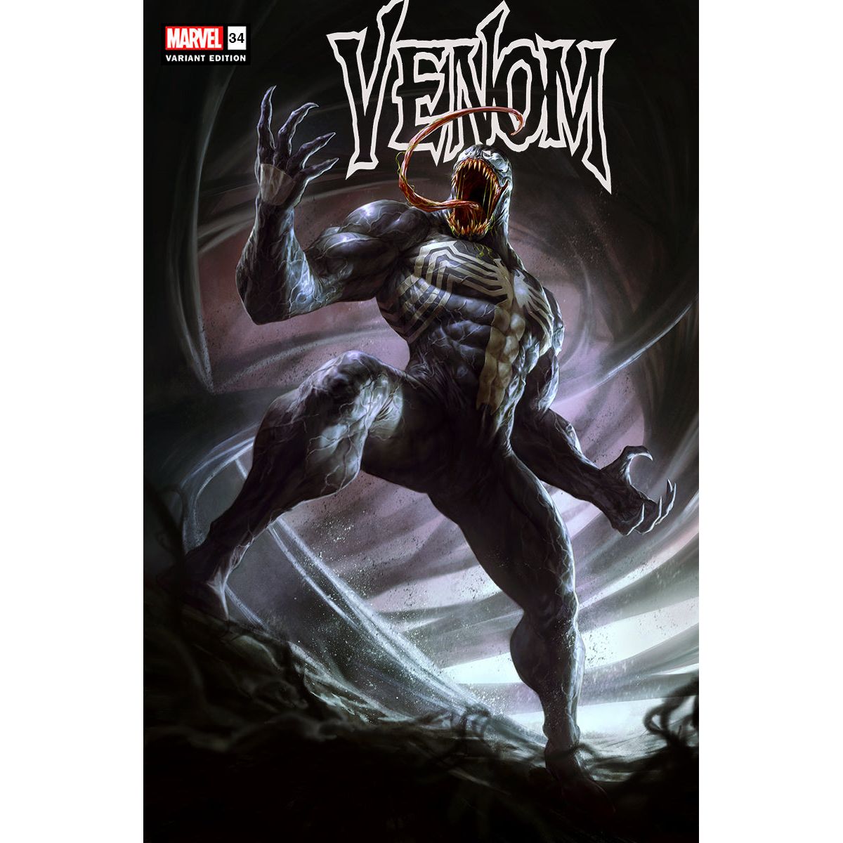 VENOM #34 KIB UNKNOWN COMICS DAVE RAPOZA EXCLUSIVE VAR (03/24/2021) (04/07/2021)