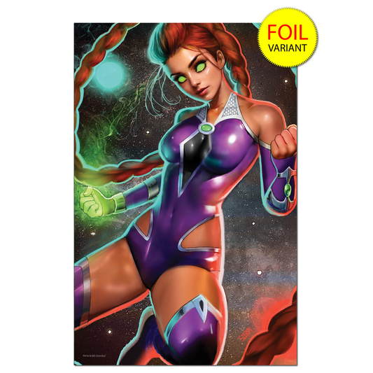 [Signed by Nathan Szerdy] [FOIL] TITANS #1 NATHAN SZERDY (616) EXCLUSIVE VIRGIN VAR [IN STOCK]