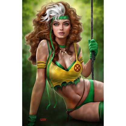 [Signed by Nathan Szerdy] ROGUE & GAMBIT #4 UNKNOWN COMICS NATHAN SZERDY EXCLUSIVE VIRGIN VAR [IN STOCK]