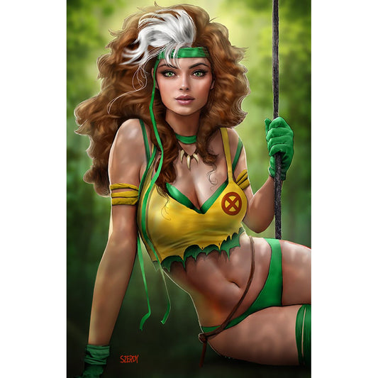 [Signed by Nathan Szerdy] ROGUE & GAMBIT #4 UNKNOWN COMICS NATHAN SZERDY EXCLUSIVE VIRGIN VAR [IN STOCK]