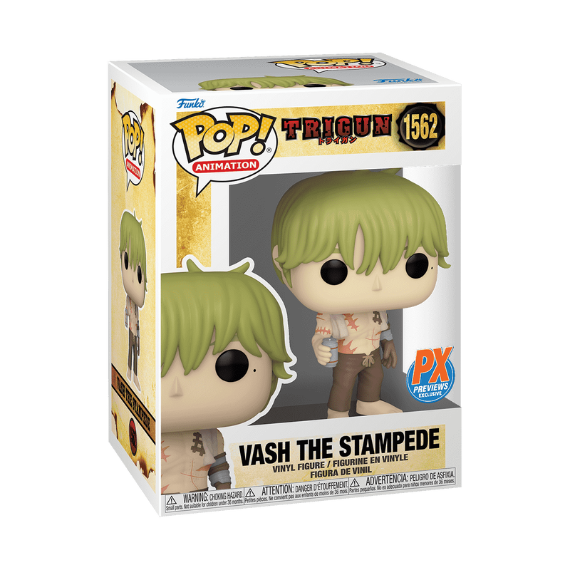 Funko POP! Vash The Stampede from Trigun #1562
