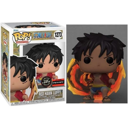 FUNKO POP! ONE PIECE RED HAWK LUFFY CHASE GID AAA ANIME EXCLUSIVE 1273 IN STOCK