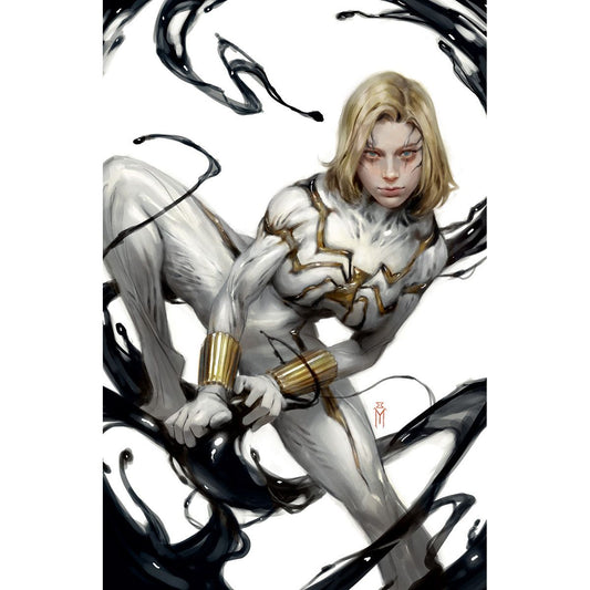 WHITE WIDOW #1 UNKNOWN COMICS MIGUEL MERCADO EXCLUSIVE VIRGIN VAR (11/01/2023) (12/27/2023)