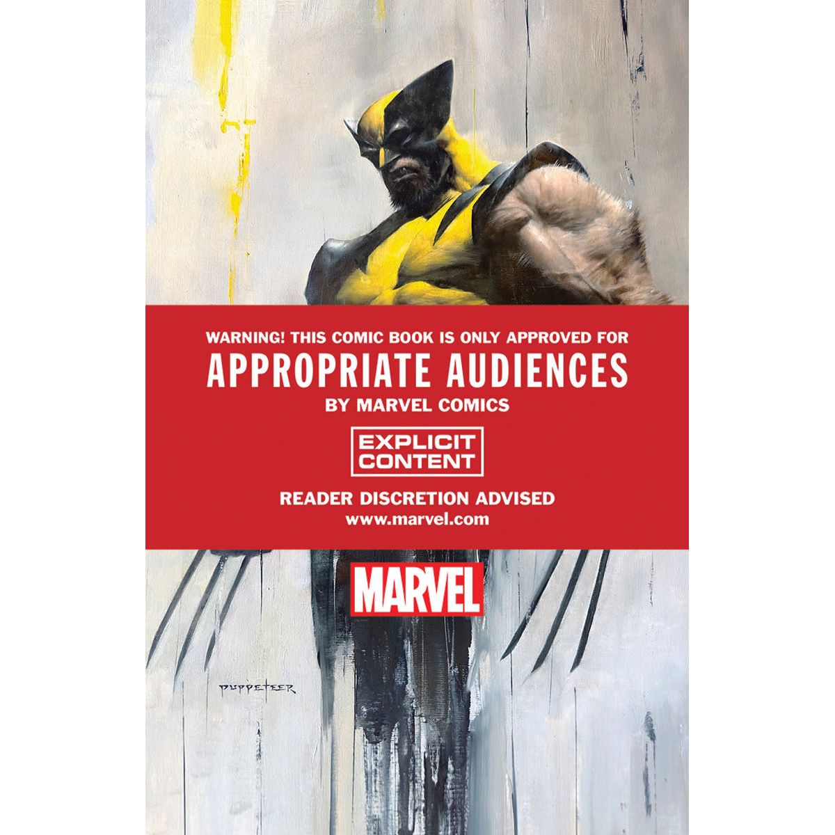 [2 Pack] Wolverine: Revenge - Red Band #1 Unknown Comics Puppetter Lee Exclusive Var  [Polybagged] Explicit Content (08/21/2024)