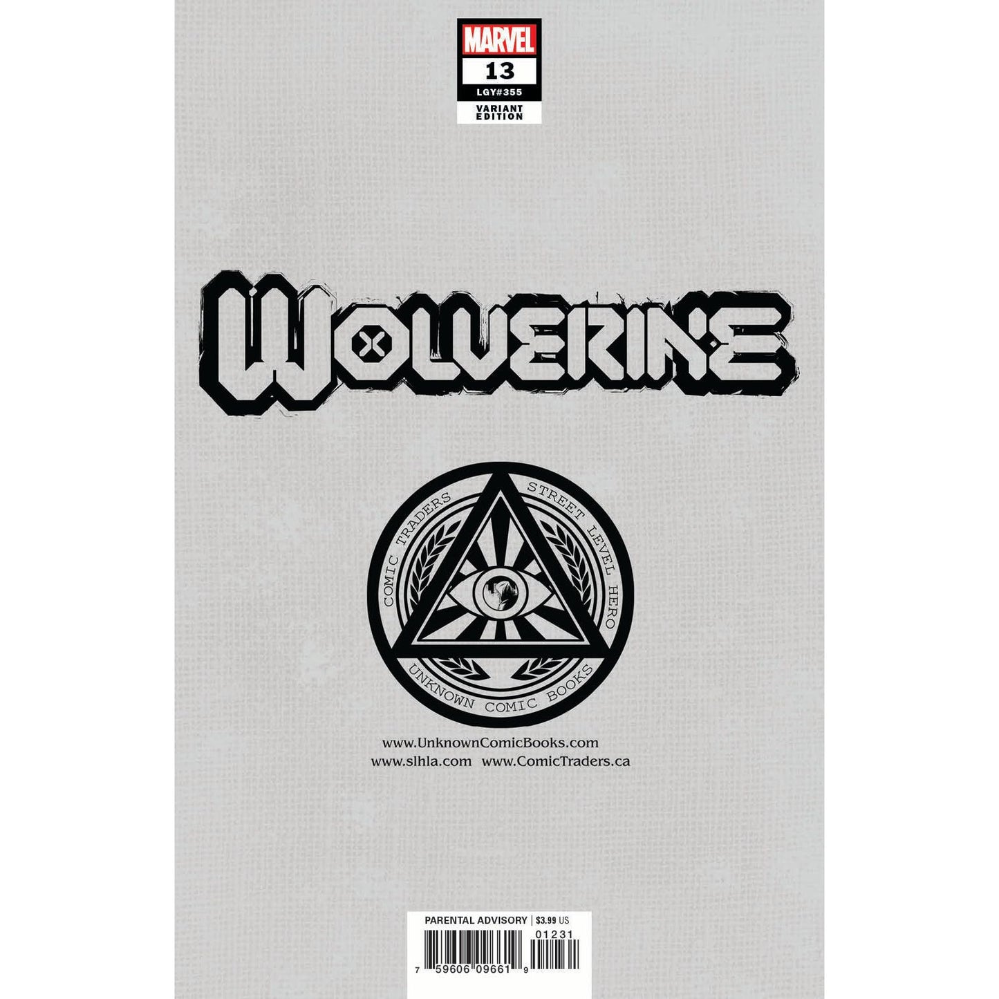 WOLVERINE #13 UNKNOWN COMICS LUCAS WERNECK EXCLUSIVE VAR GALA (06/23/2021)