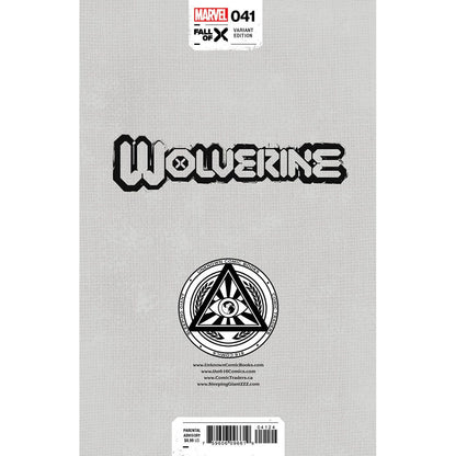 [Signed by Tyler Kirkham] WOLVERINE #41 Kirkham Unknown EXCL