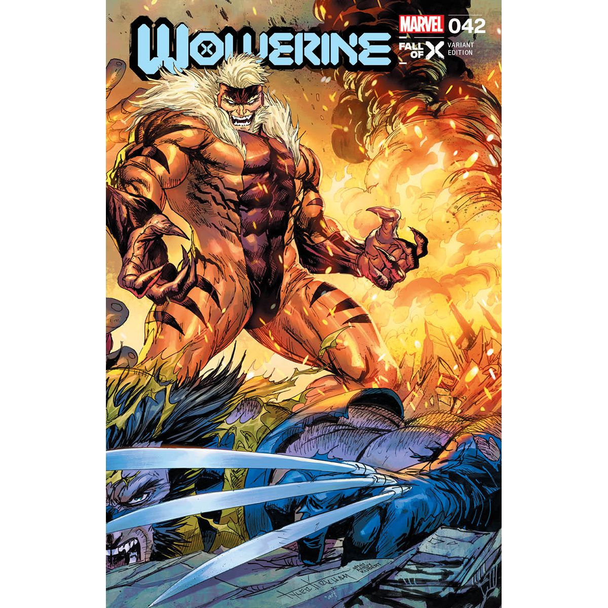 [Signed by Tyler Kirkham] WOLVERINE #42 UNKNOWN COMICS TYLER KIRKHAM EXCLUSIVE VAR [IN STOCK]