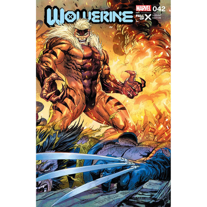 [Signed by Tyler Kirkham] WOLVERINE #42 UNKNOWN COMICS TYLER KIRKHAM EXCLUSIVE VAR [IN STOCK]