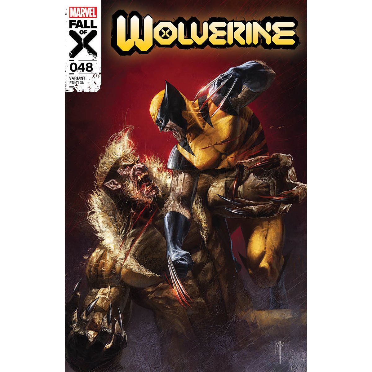 [2 Pack] Wolverine #48 Unknown Comics Marco Mastrazzo Exclusive Var (04/24/2024)