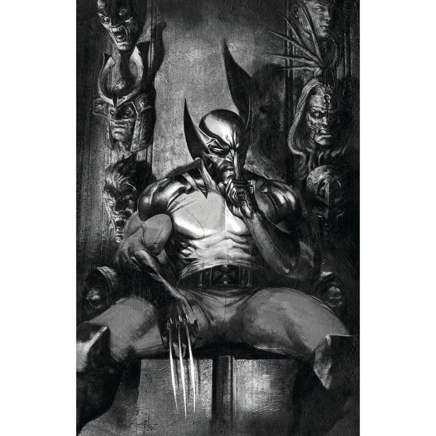 Wolverine #1 Unknown Comics Dell’Otto Exclusive Virgin Convention NYCC 2024 Var (10/23/2024) - Plastic Empire