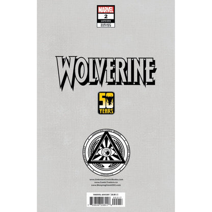 [Signed by Tyler Kirkham] WOLVERINE #2  Unknown Tyler Kirkham Connecting Cover Excl Virgin Var
