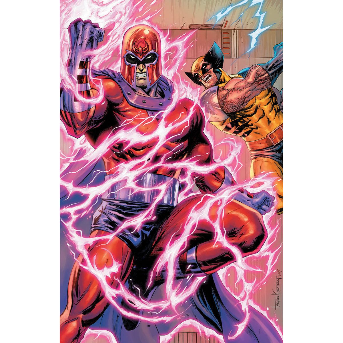 [Signed by Tyler Kirkham] WOLVERINE #2  Unknown Tyler Kirkham Connecting Cover Excl Virgin Var