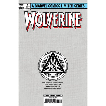 [Signed by Kaare Andrews] WOLVERINE BY CLAREMONT & MILLER #1 FACSIMILE EDITION [NEW PRINTING] UNKNOWN COMICS KAARE ANDREWS EXCLUSIVE VIRGIN VAR [IN STOCK]