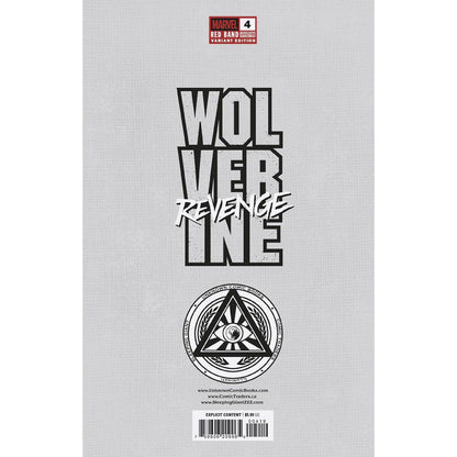 [2 Pack] Wolverine: Revenge - Red Band #4 Unknown Comics MICO SUAYAN Connecting Cover Exclusive Var [Polybagged] Explicit Content (01/22/2025)