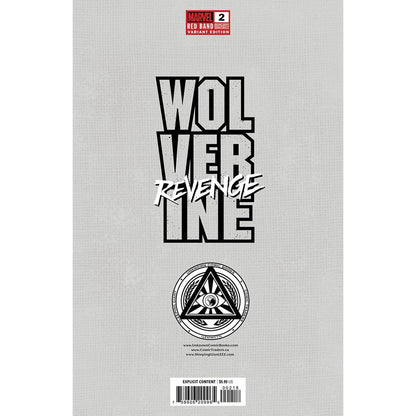[Signed by Hickman] Wolverine: Revenge - Red Band #2 Unknown Comics Kirkham Exclusive Var Explicit Content [INST]