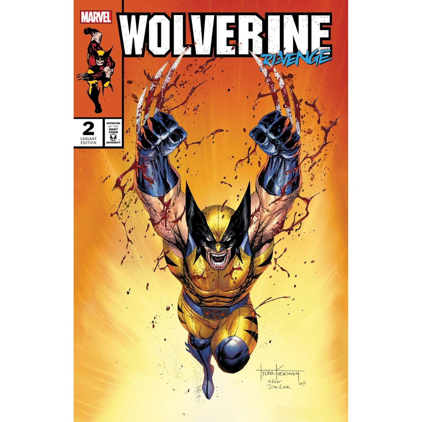 [Signed by Hickman] Wolverine: Revenge - Red Band #2 Unknown Comics Kirkham Exclusive Var Explicit Content [INST]