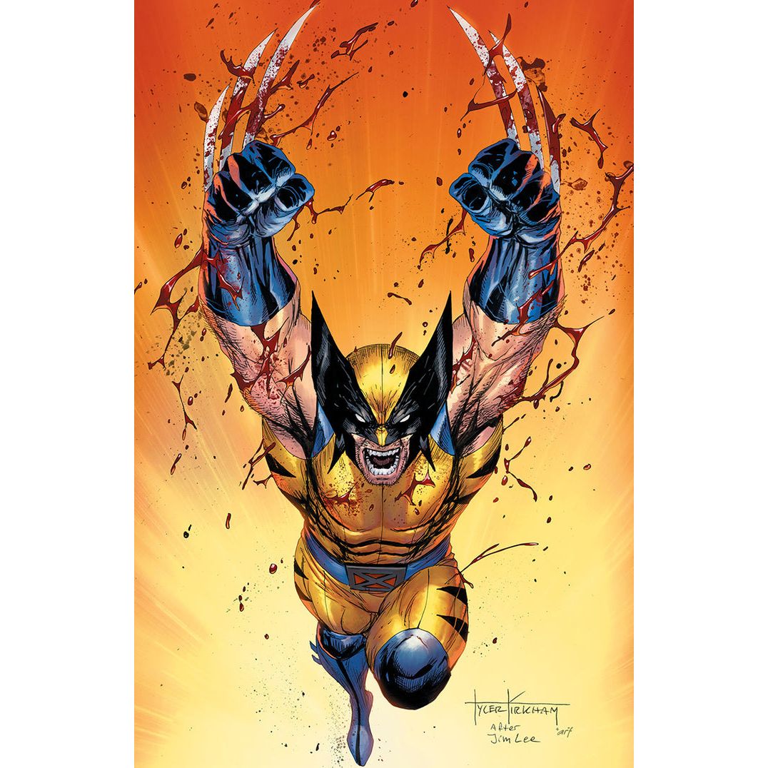 [Signed by Hickman] Wolverine: Revenge - Red Band #2 Virgin Unknown Comics Kirkham Exclusive Var Explicit Content [INST]