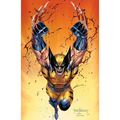 [Signed by Hickman] Wolverine: Revenge - Red Band #2 Virgin Unknown Comics Kirkham Exclusive Var Explicit Content [INST]