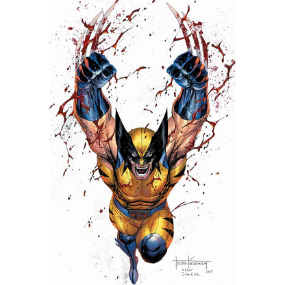 [Signed by Hickman] Wolverine: Revenge - Red Band #2 Virgin CON Unknown Comics Kirkham Exclusive Var Explicit Content [INST] - Plastic Empire