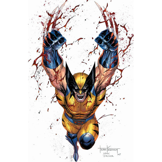 [Signed by Hickman] Wolverine: Revenge - Red Band #2 Virgin CON Unknown Comics Kirkham Exclusive Var Explicit Content [INST] - Plastic Empire