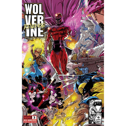 [2 PACK] WOLVERINE REVENGE #3 RED BAND UNKNOWN COMICS KAARE ANDREWS CONNECTING COVER EXCLUSIVE VAR [POLYBAGGED] EXPLICIT CONTENT (10/30/2024)