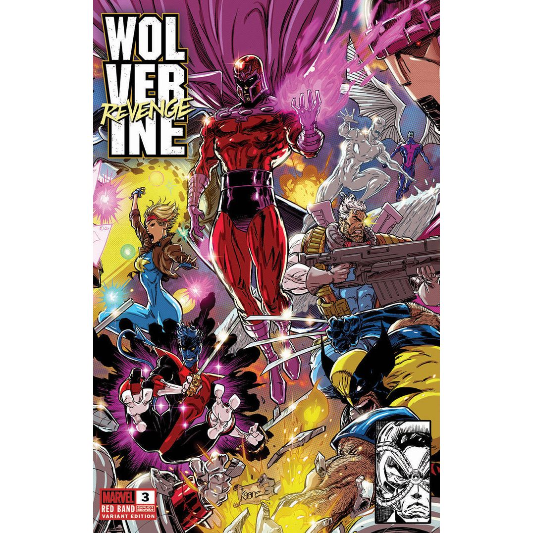[Signed by Hickman] Wolverine: Revenge - Red Band #3 Unknown Comics Andrews Convention Exclusive Var Explicit Content [INST]