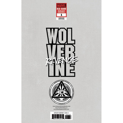 [2 Pack] Wolverine: Revenge - Red Band #1 Unknown Comics Puppetter Lee Exclusive Var  [Polybagged] Explicit Content (08/21/2024)
