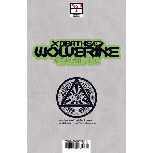 X Deaths Of Wolverine 4 Unknown Comics Philip Tan Exclusive Var (03/09/2022)