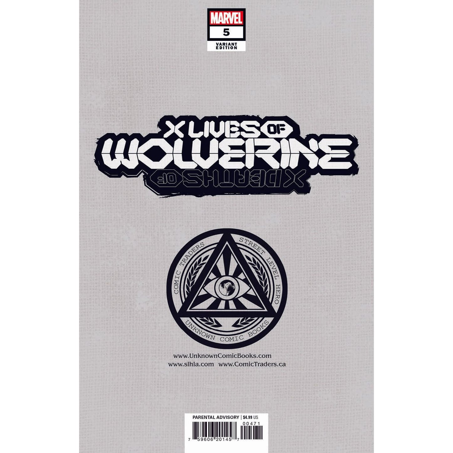 X Lives Of Wolverine 5 Unknown Comics Marco Turini Exclusive Var (03/16/2022)