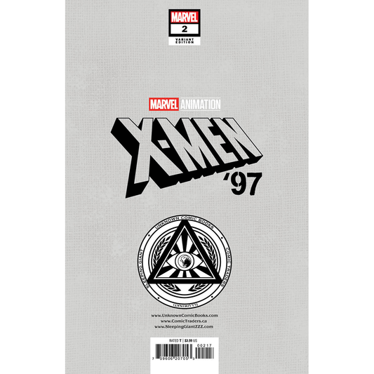 X-MEN '97 #2 UNKNOWN COMICS TYLER KIRKHAM EXCLUSIVE VIRGIN VAR (04/10/2024) - Plastic Empire