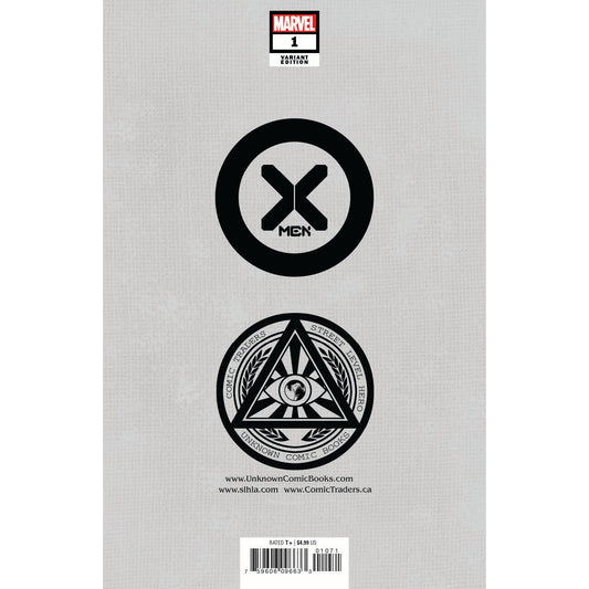 X-MEN #1 UNKNOWN COMICS JAY ANACLETO EXCLUSIVE VAR (07/07/2021)