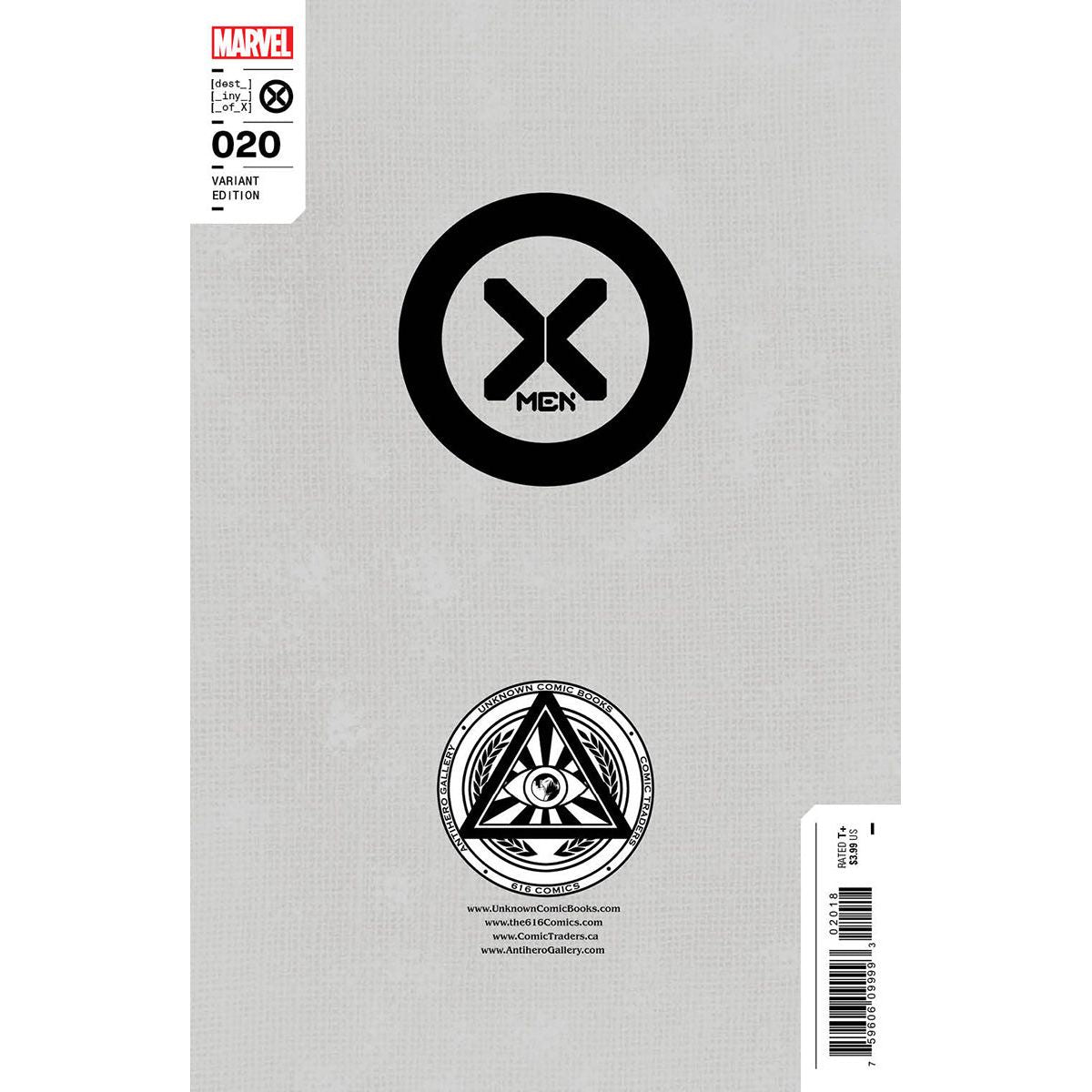 [Signed by Nathan Szerdy] X-MEN #20 UNKNOWN COMICS MEGACON EXCLUSIVE VIRGIN VAR [IN STOCK]
