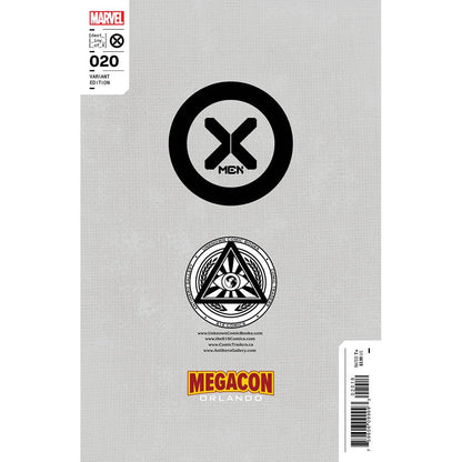 X-MEN #20 UNKNOWN COMICS MEGACON EXCLUSIVE VIRGIN VAR (04/26/2023) - Plastic Empire