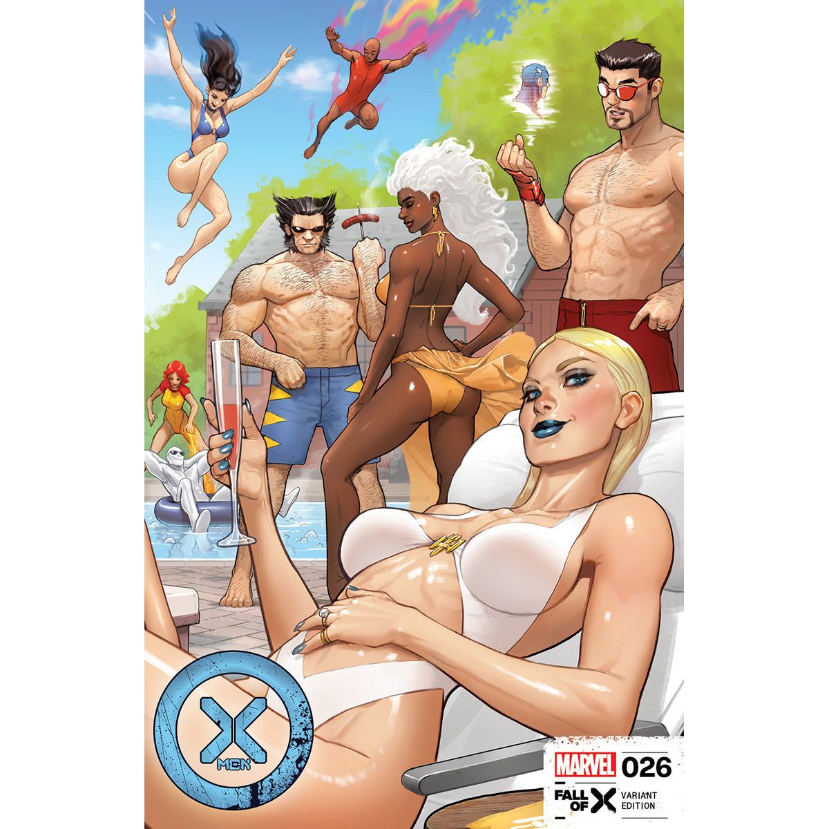 [2 Pack] X-Men #26 [Fall] Unknown Comics David Nakayama Hellfire Exclusive Var (09/06/2023)