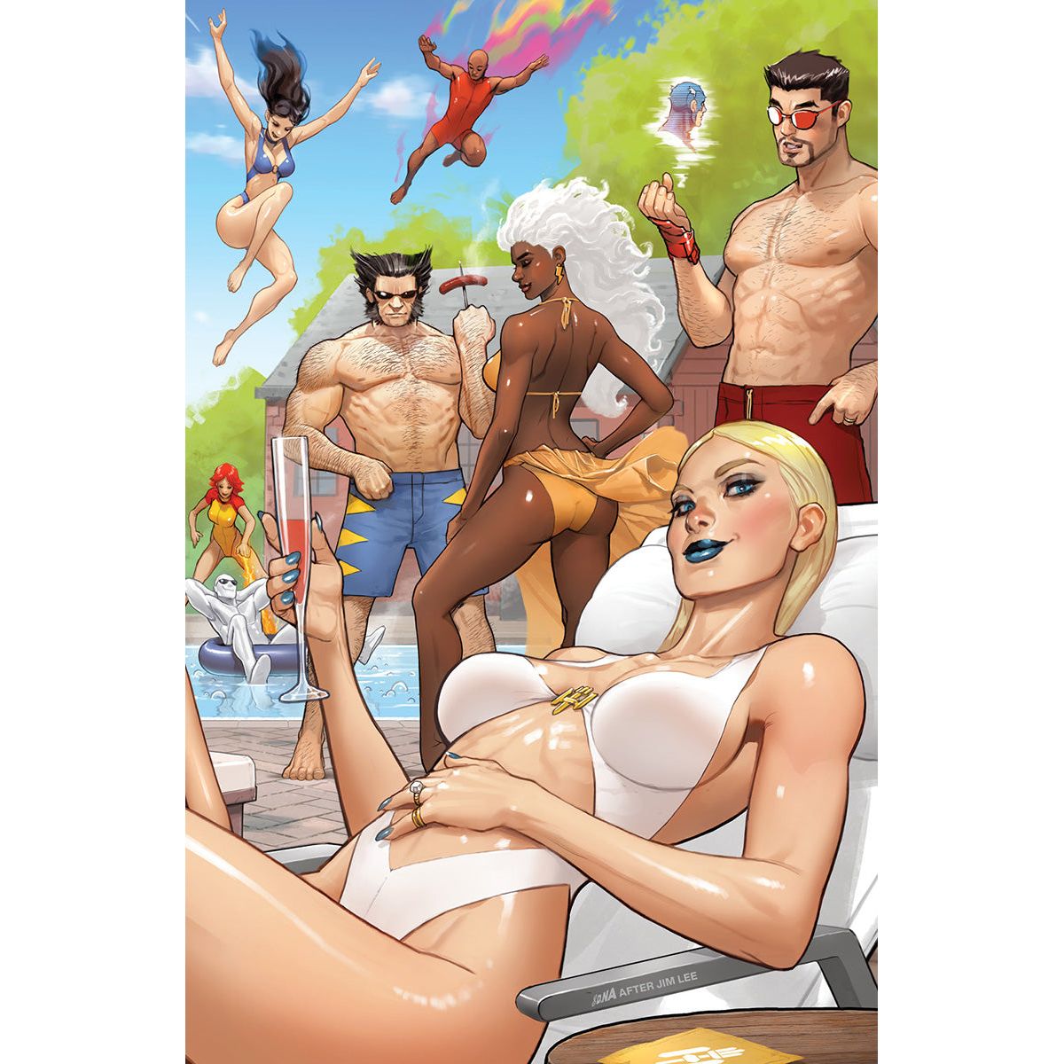 [2 Pack] X-Men #26 [Fall] Unknown Comics David Nakayama Hellfire Exclusive Var (09/06/2023)