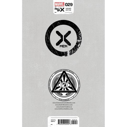 X-MEN #29 [FALL] UNKNOWN COMICS DAVID NAKAYAMA EXCLUSIVE VIRGIN VAR (12/06/2023) - Plastic Empire