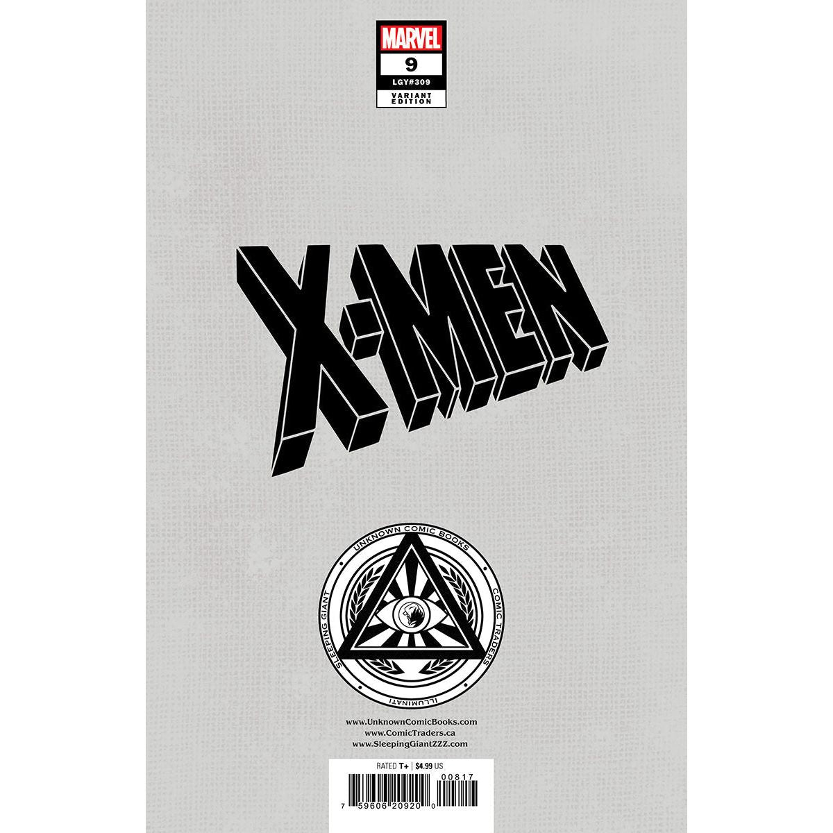 [Signed by Tyler Kirkham] X-Men #9 Unknown Comics Tyler Kirkham Exclusive Var [IN STOCK]
