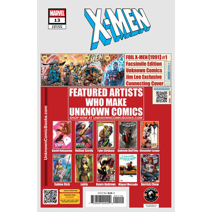 X-Men #13 Unknown Comic Miguel Mercado Exclusive Virgin Var (03/12/2025) - Plastic Empire