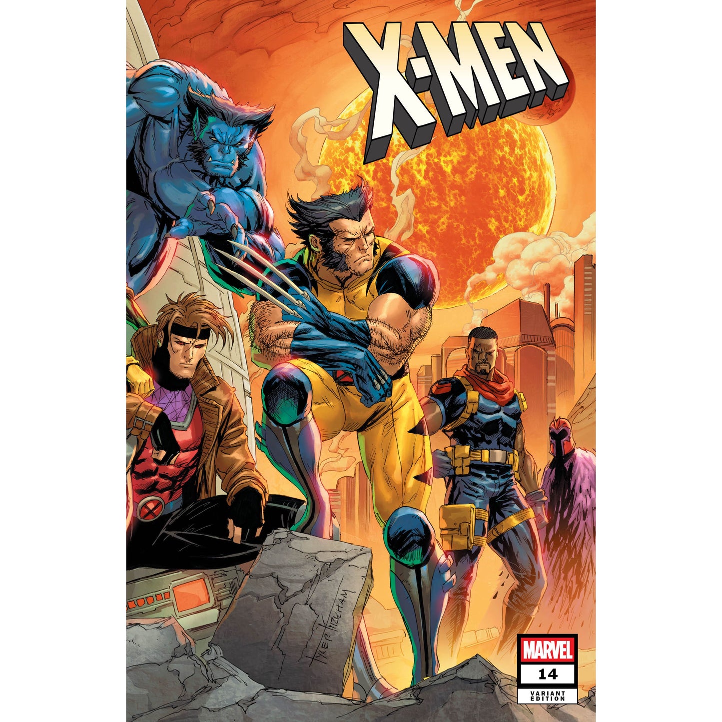 X-Men #14 Unknown Comics Tyler Kirkham Connecting Cover Exclusive Var (04/02/2025)
