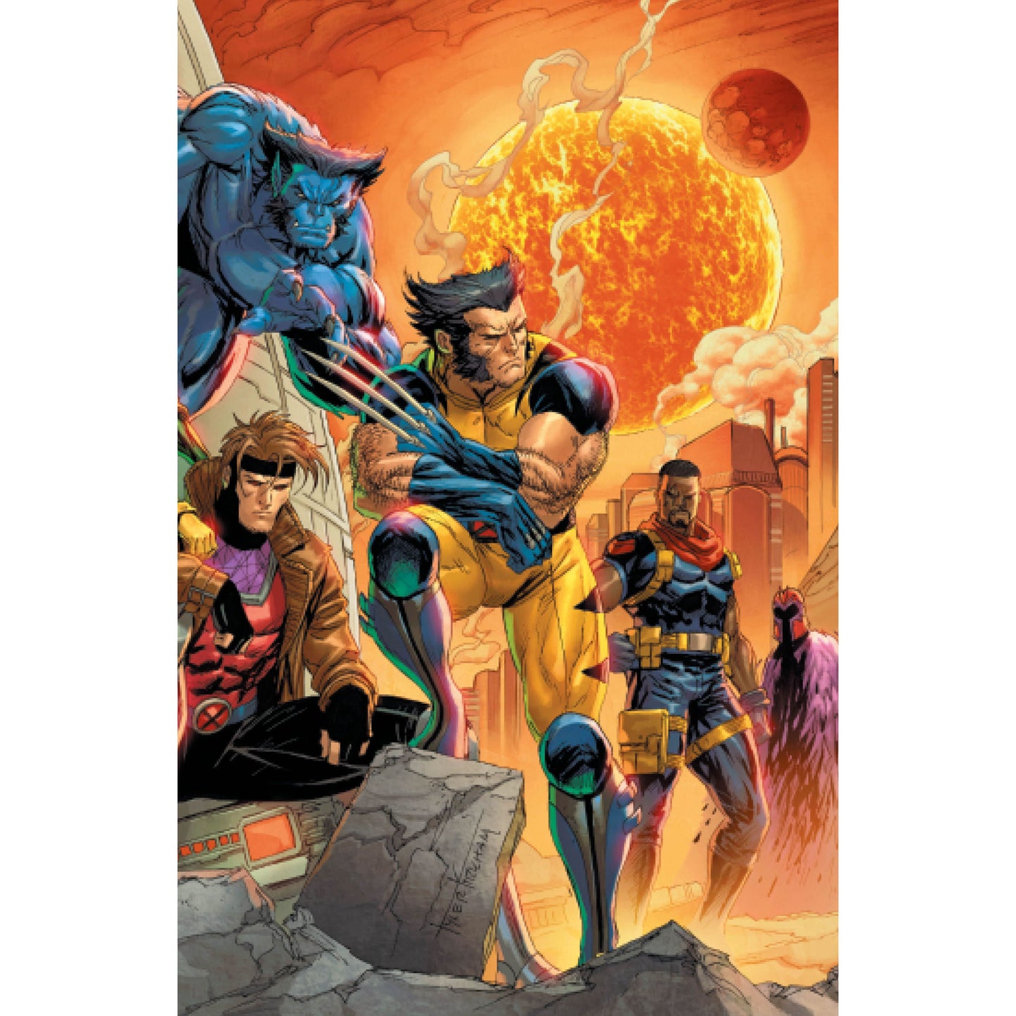 [Signed by Tyler Kirkham] X-Men #14 Unknown Comic Tyler Kirkham CONNECTING COVER Exclusive Virgin Var [IN STOCK]