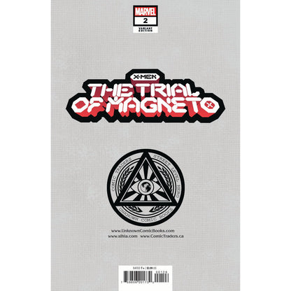 X-MEN TRIAL OF MAGNETO #2 (OF 5) UNKNOWN COMICS MICO SUAYAN EXCLUSIVE VIRGIN VAR (09/15/2021)