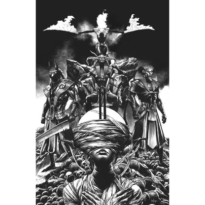 X Of Swords Stasis #1 Unknown Comics Mico Suayan Exclusive B&W Virgin Var (10/28/2020)