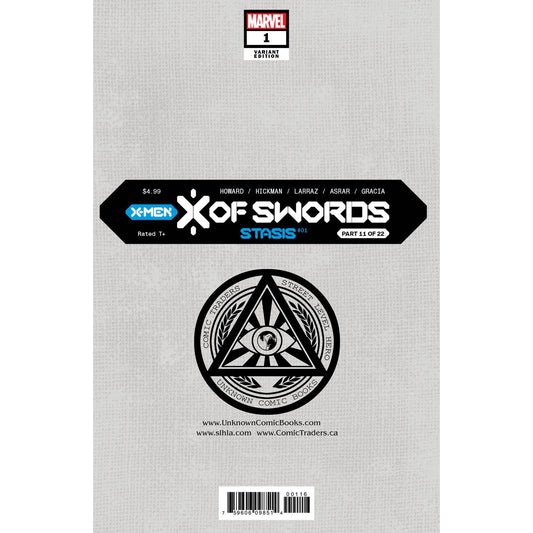 X Of Swords Stasis #1 Unknown Comics Mico Suayan Exclusive B&W Virgin Var (10/28/2020)