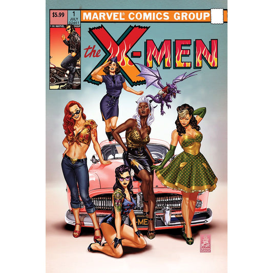 X-MEN #1 MARK BROOKS CVR A FIRE SDCC 2024 EXCLUSIVE VAR (07/24/2024)