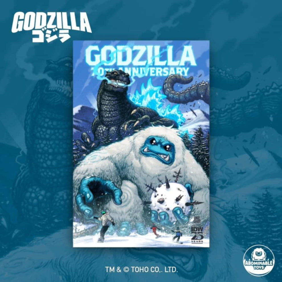 NYCC 2024 Limited Edition Matt Frank Abominable Toys Variant IDW Godzi